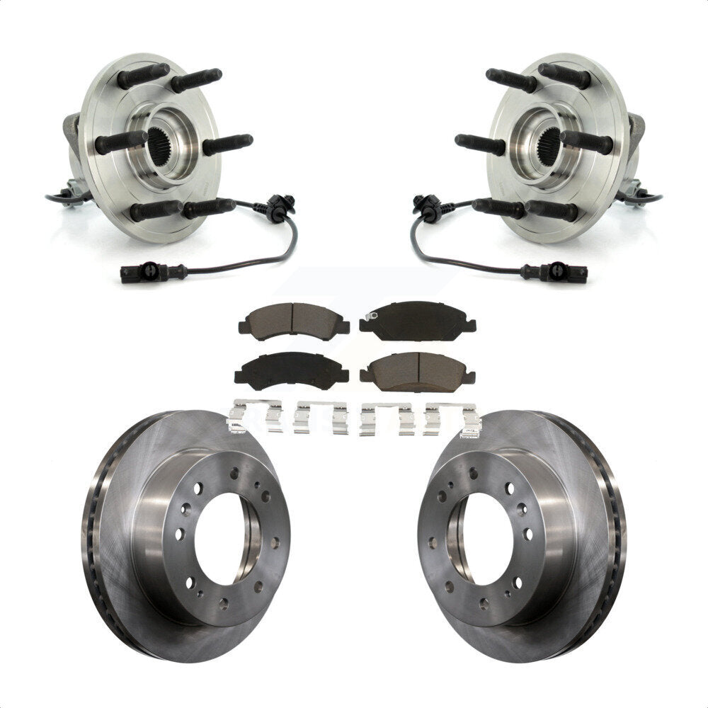 [Avant] Kit d'ensemble roulement de roue et moyeu pour 2011 Chevrolet Silverado 1500 Hybrid avec 4WD KBB-121968 par Transit Auto