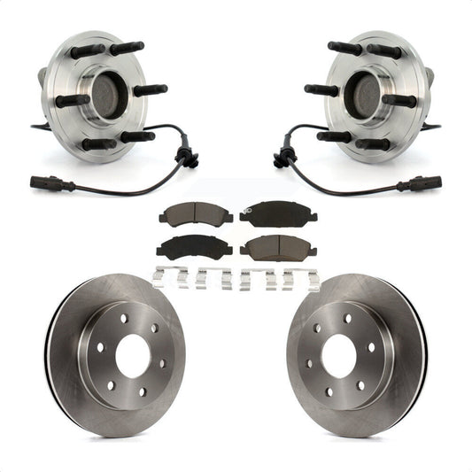 [Avant] Kit d'ensemble roulement de roue et moyeu pour 2007 GMC Sierra 1500 SLT SLE avec RWD rear brakes KBB-121969