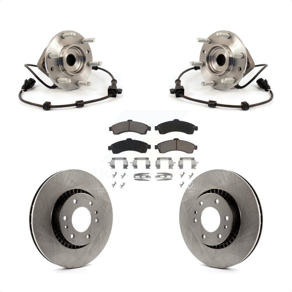 [Avant] Kit d'ensemble roulement de roue et moyeu pour Chevrolet Trailblazer GMC EXT Envoy XL Buick Rainier XUV SSR Isuzu Ascender Saab 9-7x KBB-121975