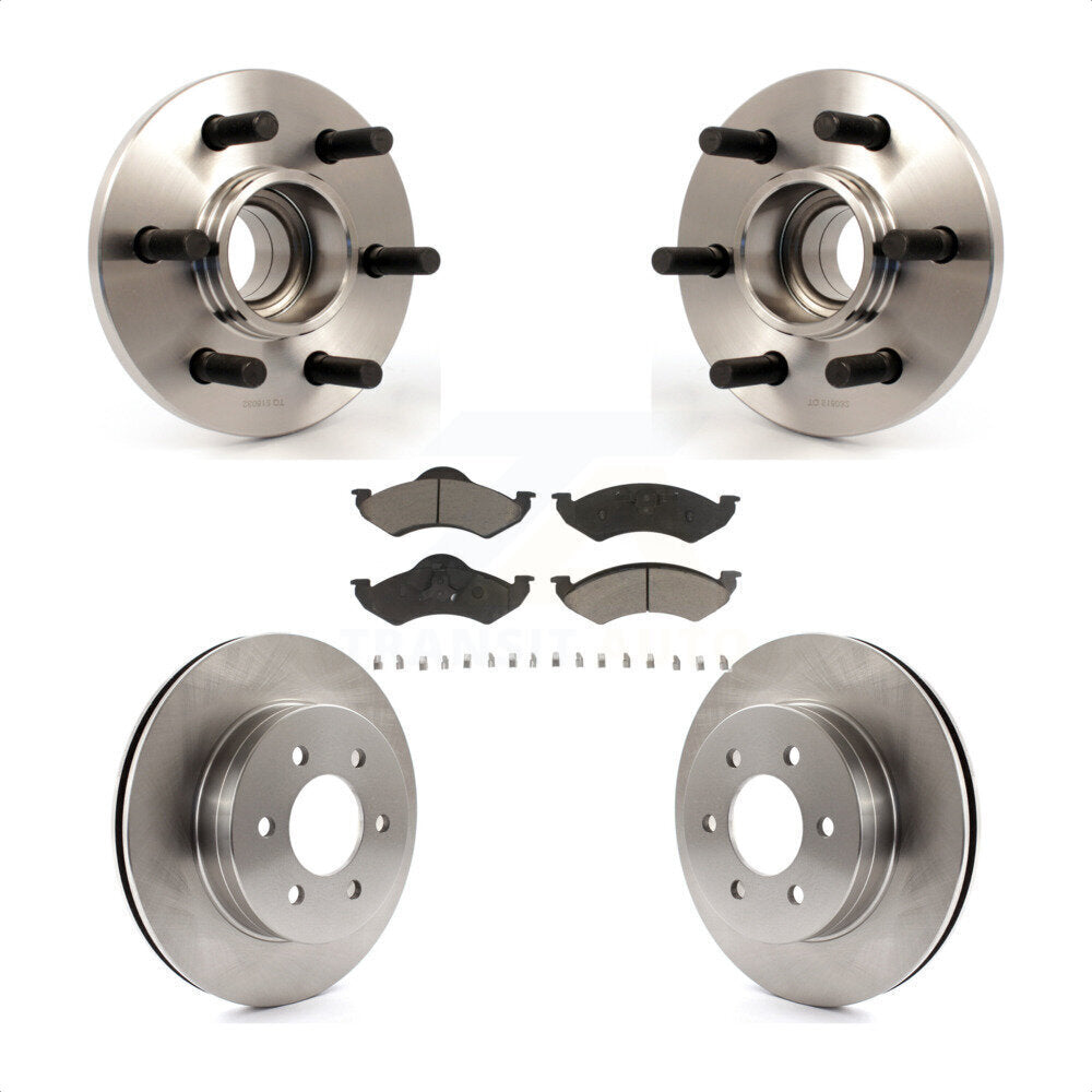 [Avant] Kit d'ensemble roulement de roue et moyeu pour 2000-2002 Dodge Dakota Durango RWD avec 2-Wheel ABS KBB-121979