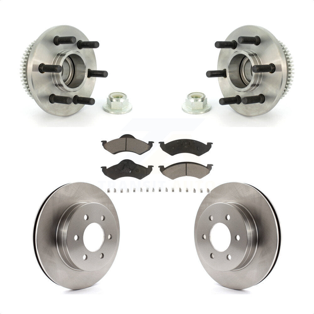 [Avant] Kit d'ensemble roulement de roue et moyeu pour 2000-2002 Dodge Dakota Durango RWD avec 4-Wheel ABS KBB-121980 par Transit Auto
