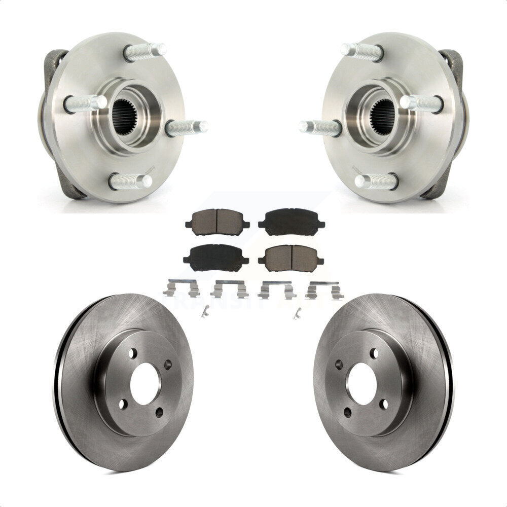 [Avant] Kit d'ensemble roulement de roue et moyeu pour Chevrolet Cobalt Saturn Ion Pontiac Pursuit 4 Lug Wheels KBB-121990