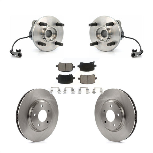 [Avant] Kit d'ensemble roulement de roue et moyeu pour 2004-2007 Saturn Ion Supercharged avec 4-Wheel ABS 4 Lug Wheels KBB-121992