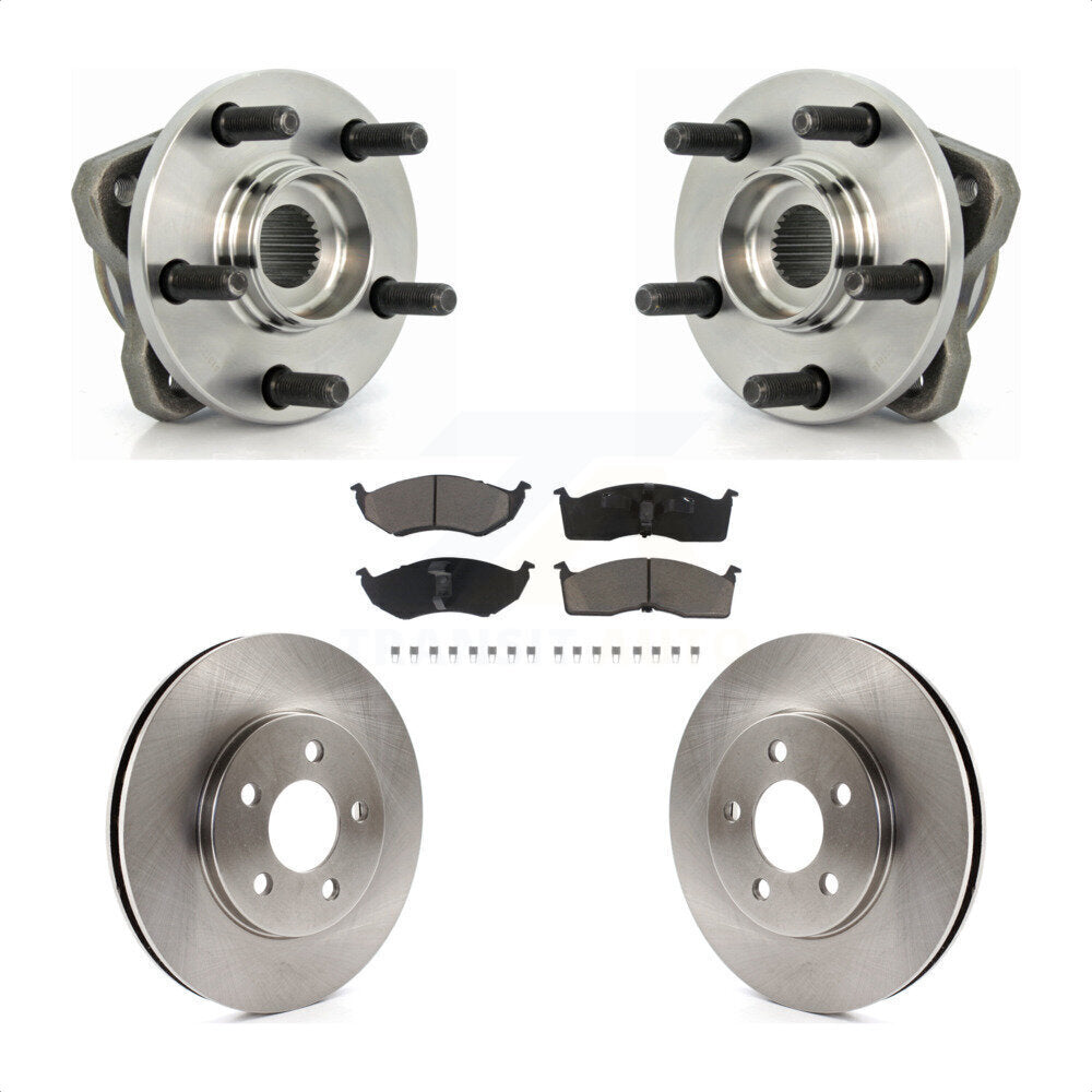 [Avant] Kit d'ensemble roulement de roue et moyeu pour Dodge Grand Caravan Chrysler Town & Country Plymouth Voyager 14" Factory Wheels KBB-121997 par Transit Auto