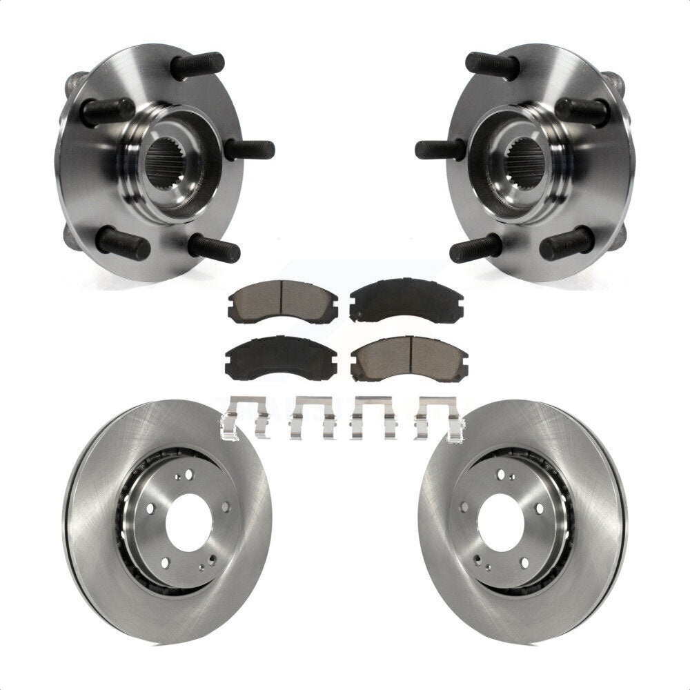 [Avant] Kit d'ensemble roulement de roue et moyeu pour 2010-2011 Mitsubishi Lancer Ralliart Sportback avec AWD KBB-122015