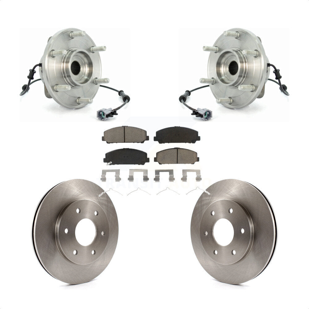 [Avant] Kit d'ensemble roulement de roue et moyeu pour 2007 INFINITI QX56 320mm Diameter Rotor To 03 07 KBB-122026