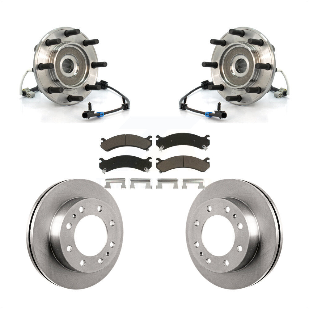 [Avant] Kit d'ensemble roulement de roue et moyeu pour Chevrolet Silverado 3500 GMC Sierra Classic 4WD KBB-122036