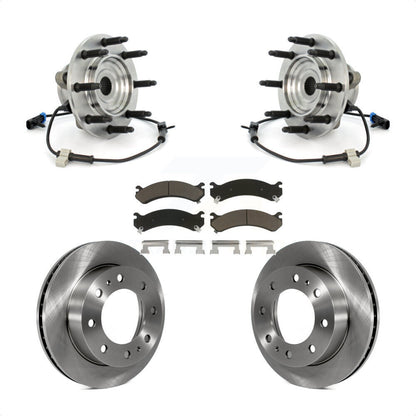[Avant] Kit d'ensemble roulement de roue et moyeu pour Chevrolet Silverado 2500 HD GMC Sierra Hummer H2 Classic 1500 3500 Suburban Yukon XL Avalanche KBB-122038