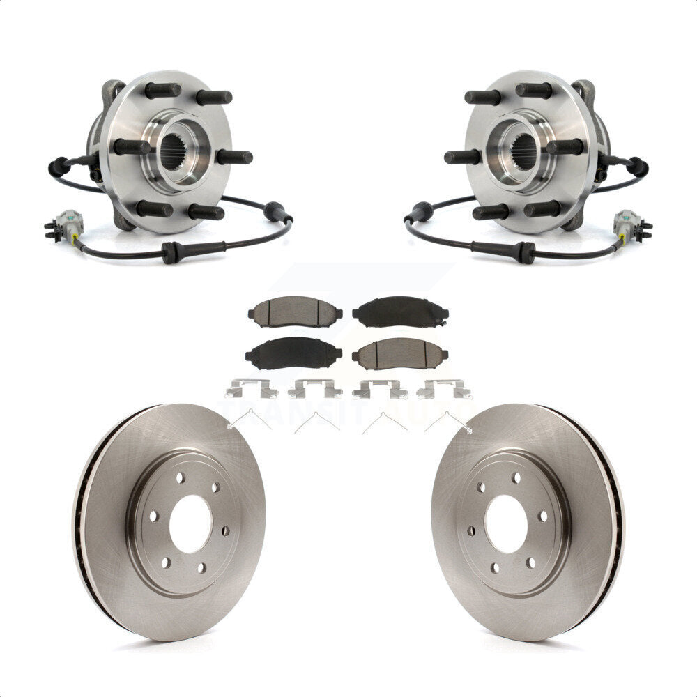 [Avant] Kit d'ensemble roulement de roue et moyeu pour Nissan Frontier 4WD avec 2.5L KBB-122103 par Transit Auto