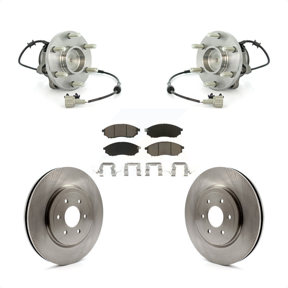 [Avant] Kit d'ensemble roulement de roue et moyeu pour 2008-2012 Nissan Pathfinder RWD avec 5.6L KBB-122104 par Transit Auto