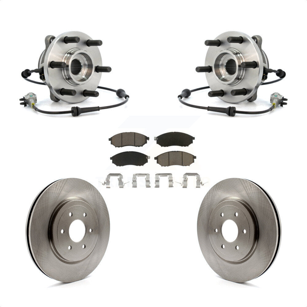 [Avant] Kit d'ensemble roulement de roue et moyeu pour 2008-2012 Nissan Pathfinder 4WD avec 5.6L KBB-122105 par Transit Auto