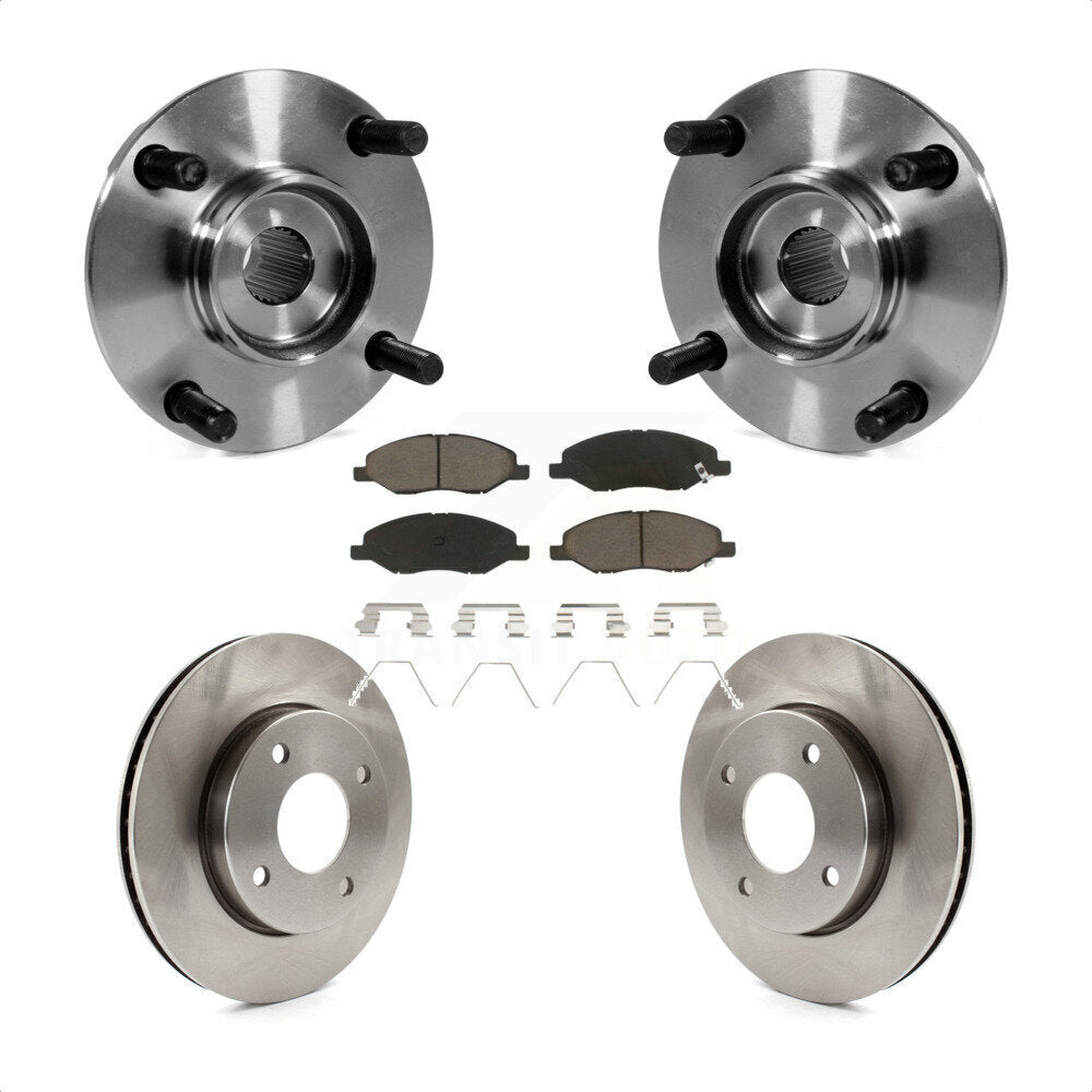 [Avant] Kit d'ensemble roulement de roue et moyeu pour 2009-2011 Nissan Versa 1.6L avec 4-Wheel ABS KBB-122112 par Transit Auto