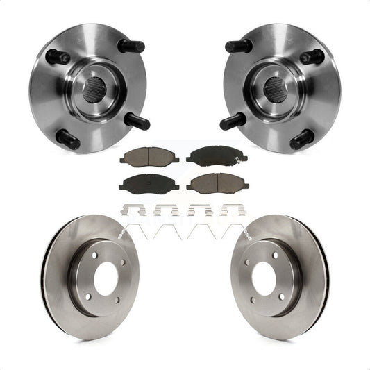 [Avant] Kit d'ensemble roulement de roue et moyeu pour 2009-2011 Nissan Versa 1.6L avec 4-Wheel ABS KBB-122112 par Transit Auto