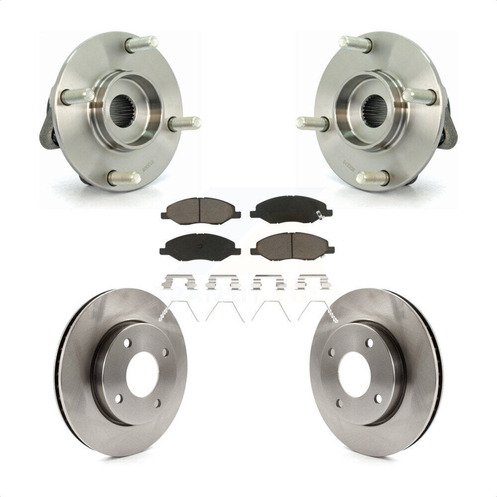 [Avant] Kit d'ensemble roulement de roue et moyeu pour 2009-2011 Nissan Versa 1.6L avec Non-ABS KBB-122113 par Transit Auto