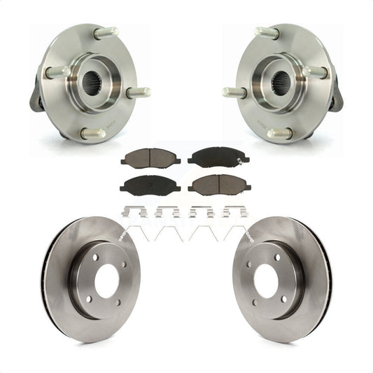 [Avant] Kit d'ensemble roulement de roue et moyeu pour 2009-2011 Nissan Versa 1.6L avec Non-ABS KBB-122113 par Transit Auto