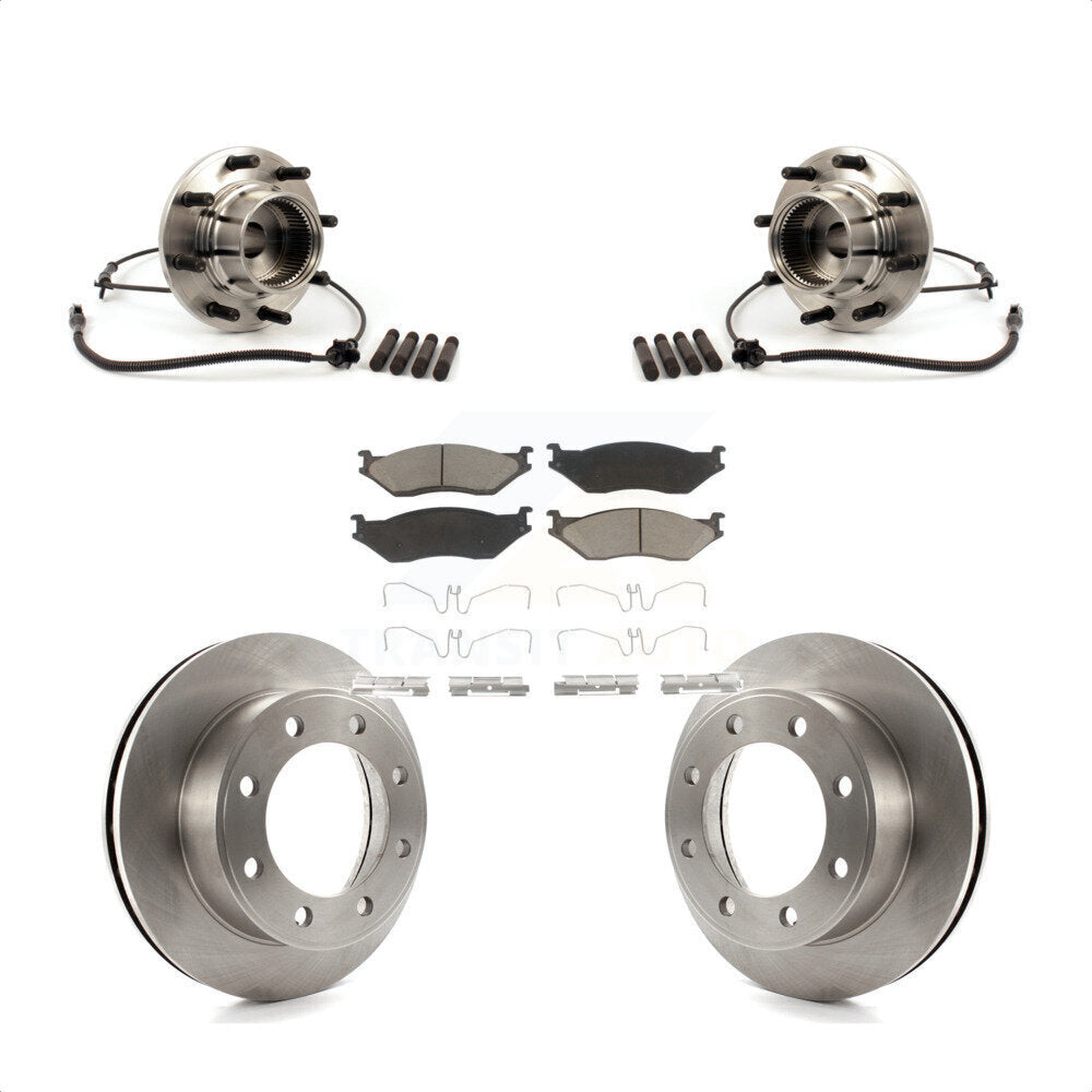 [Avant] Kit d'ensemble roulement de roue et moyeu pour 2000 Ford F-550 Super Duty 4 X avec 4-Wheel ABS Dual Rear Wheels KBB-122125