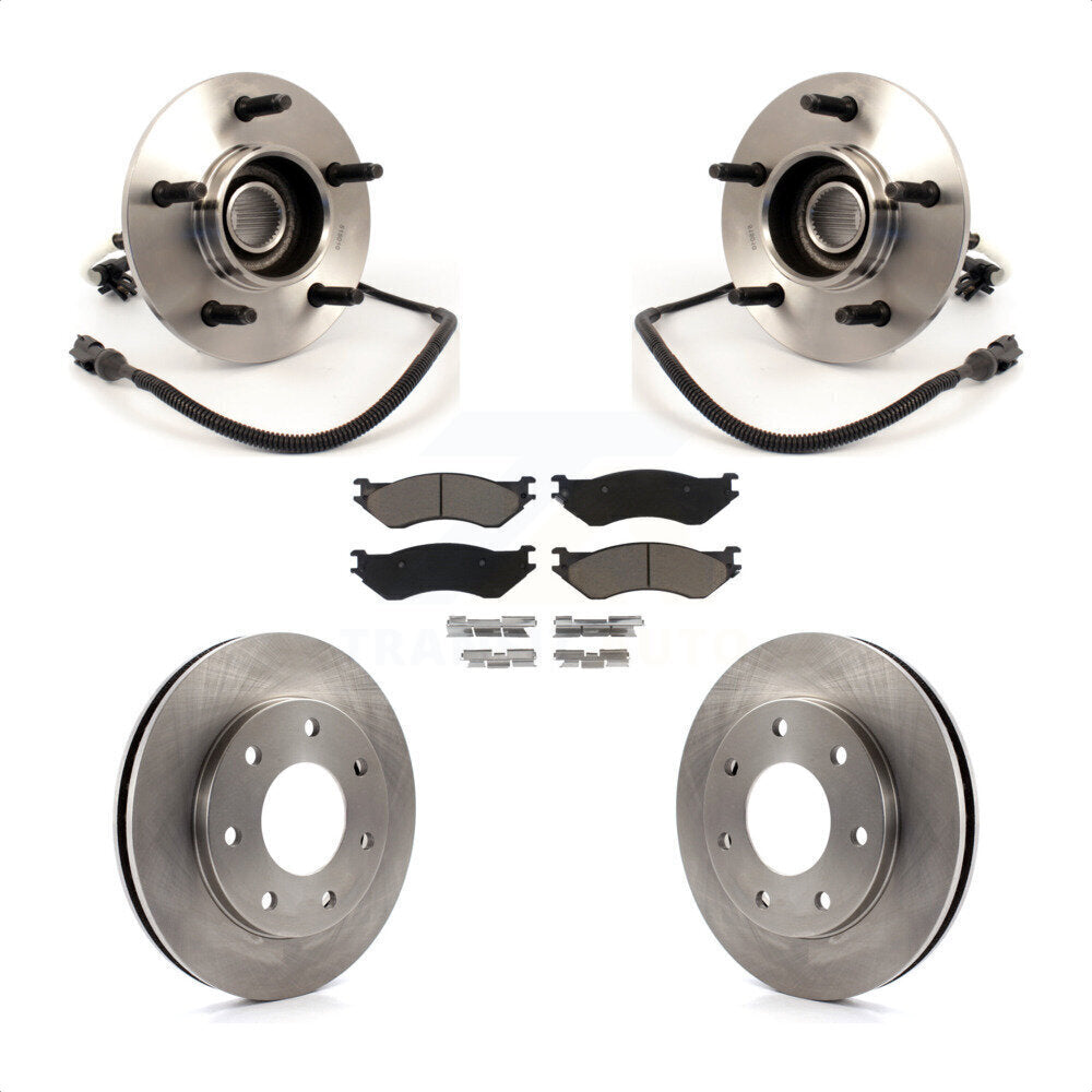 [Avant] Kit d'ensemble roulement de roue et moyeu pour 1999 Ford F-150 4WD avec 4-Wheel ABS 7 Lug Wheels KBB-122132