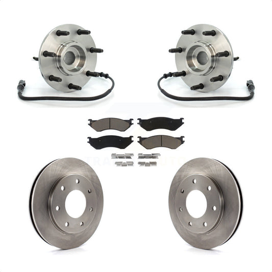 [Avant] Kit d'ensemble roulement de roue et moyeu pour Ford F-150 Heritage F-250 7 Lug Wheels 4WD avec 4-Wheel ABS KBB-122135