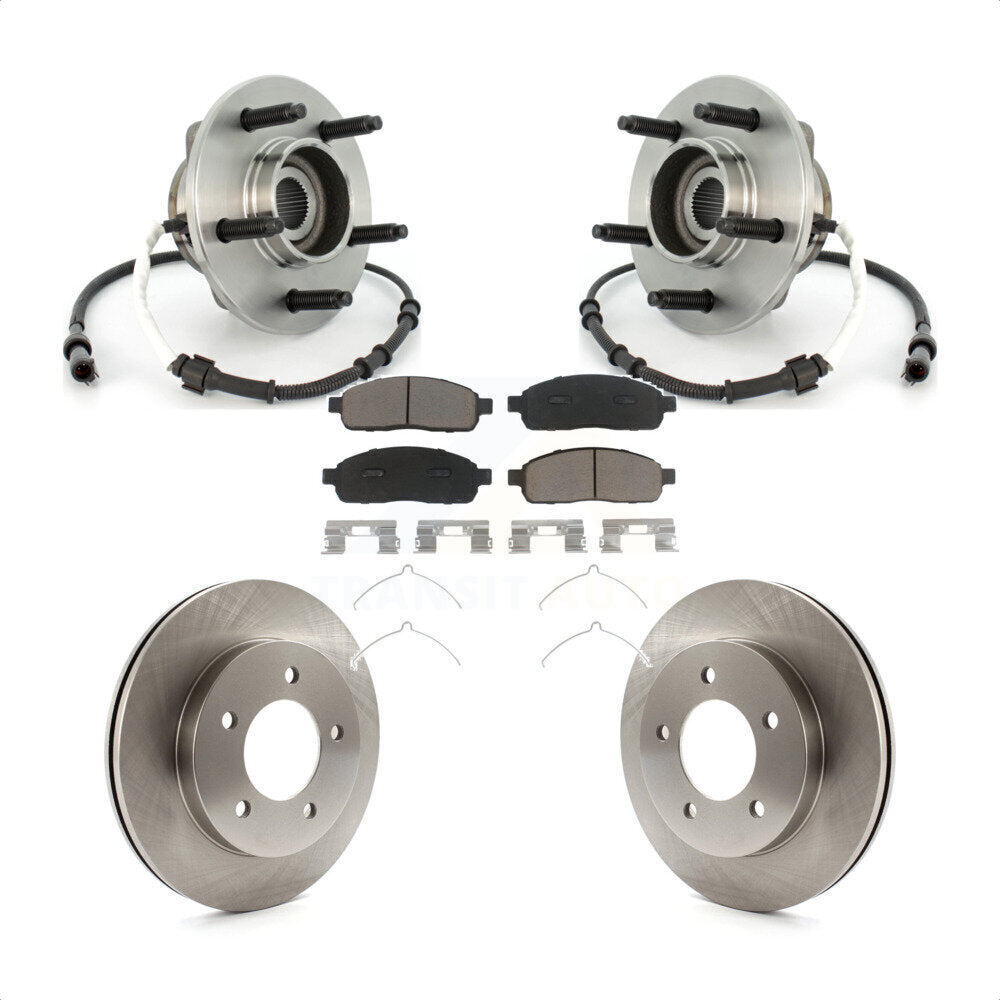 [Avant] Kit d'ensemble roulement de roue et moyeu pour 2004 Ford F-150 4WD avec 4-Wheel ABS 5 Lug Wheels KBB-122136