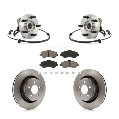 [Avant] Kit d'ensemble roulement de roue et moyeu pour Jeep Liberty Dodge Nitro 332mm Diameter Rotor KBB-122146 par Transit Auto