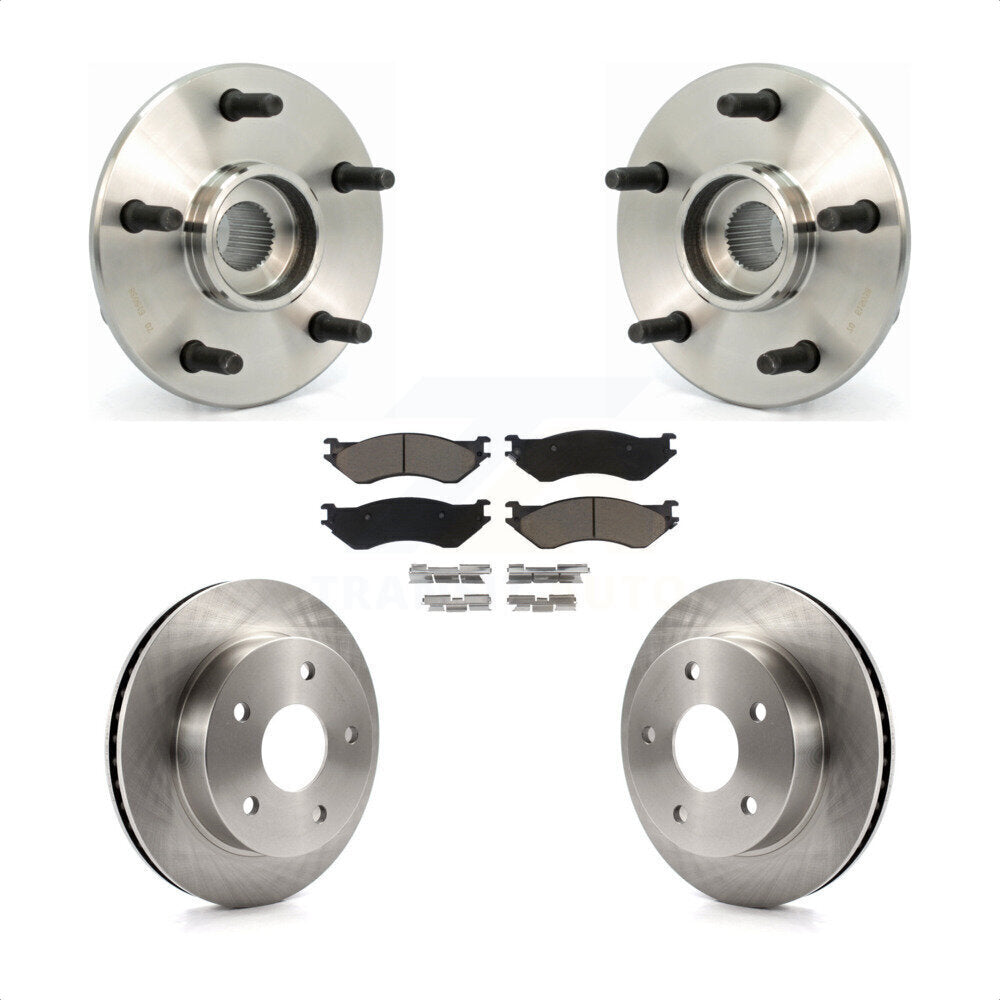 [Avant] Kit d'ensemble roulement de roue et moyeu pour 2000-2001 Dodge Ram 1500 4WD avec 2-Wheel ABS KBB-122148 par Transit Auto