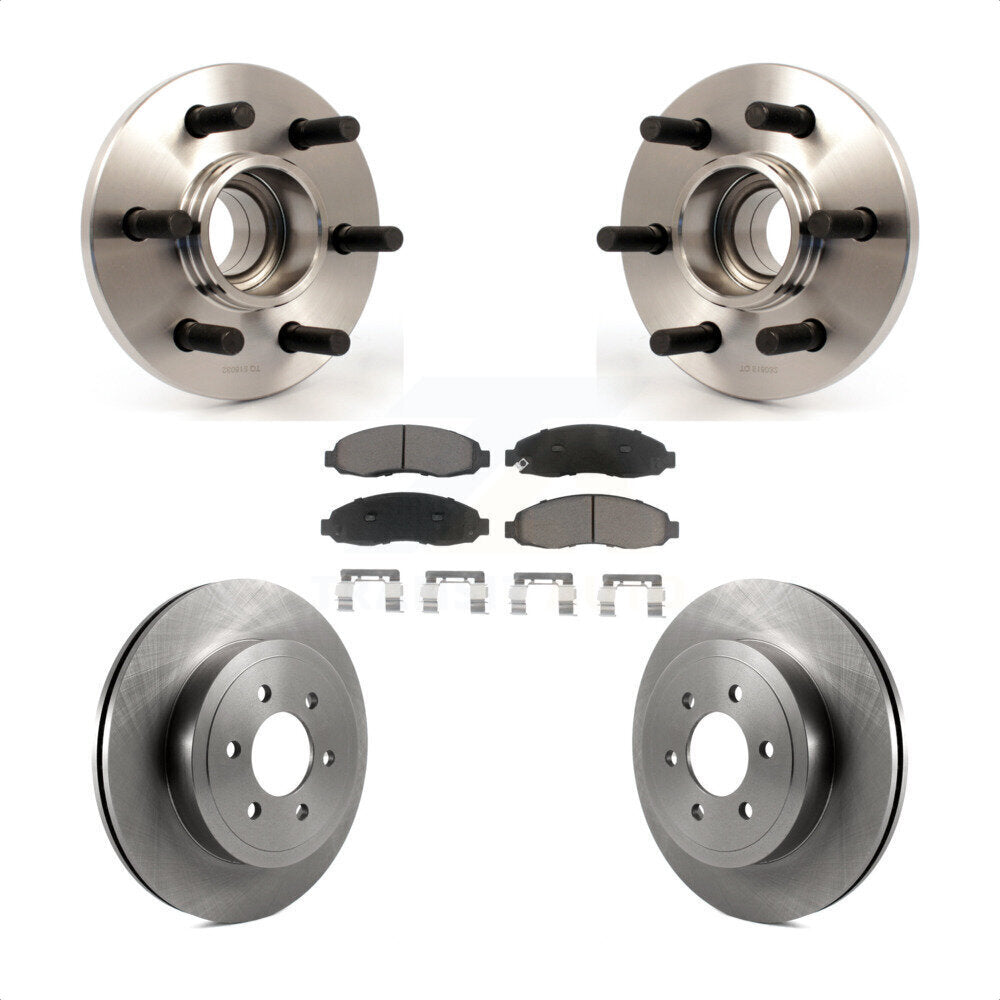 [Avant] Kit d'ensemble roulement de roue et moyeu pour 2003-2004 Dodge Dakota RWD avec 2-Wheel ABS KBB-122149