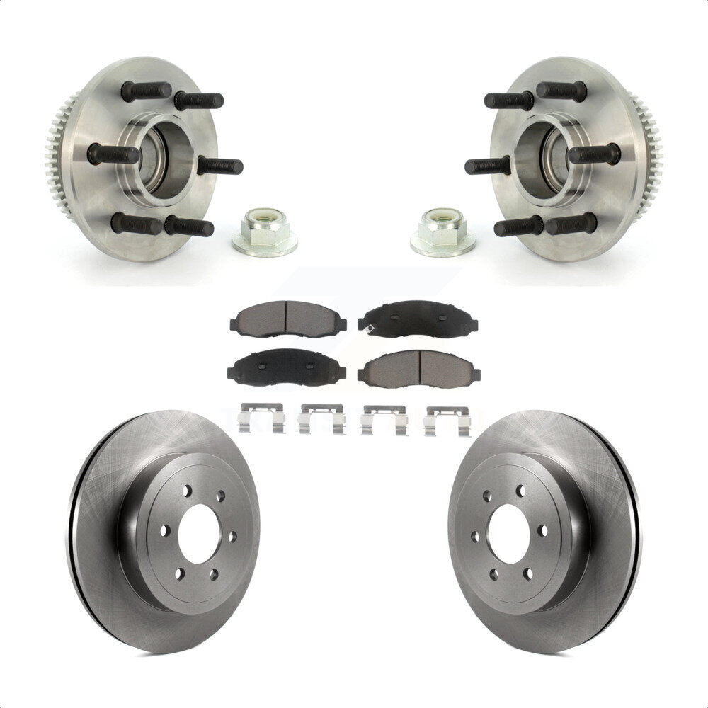 [Avant] Kit d'ensemble roulement de roue et moyeu pour 2003-2004 Dodge Dakota RWD avec 4-Wheel ABS KBB-122150 par Transit Auto