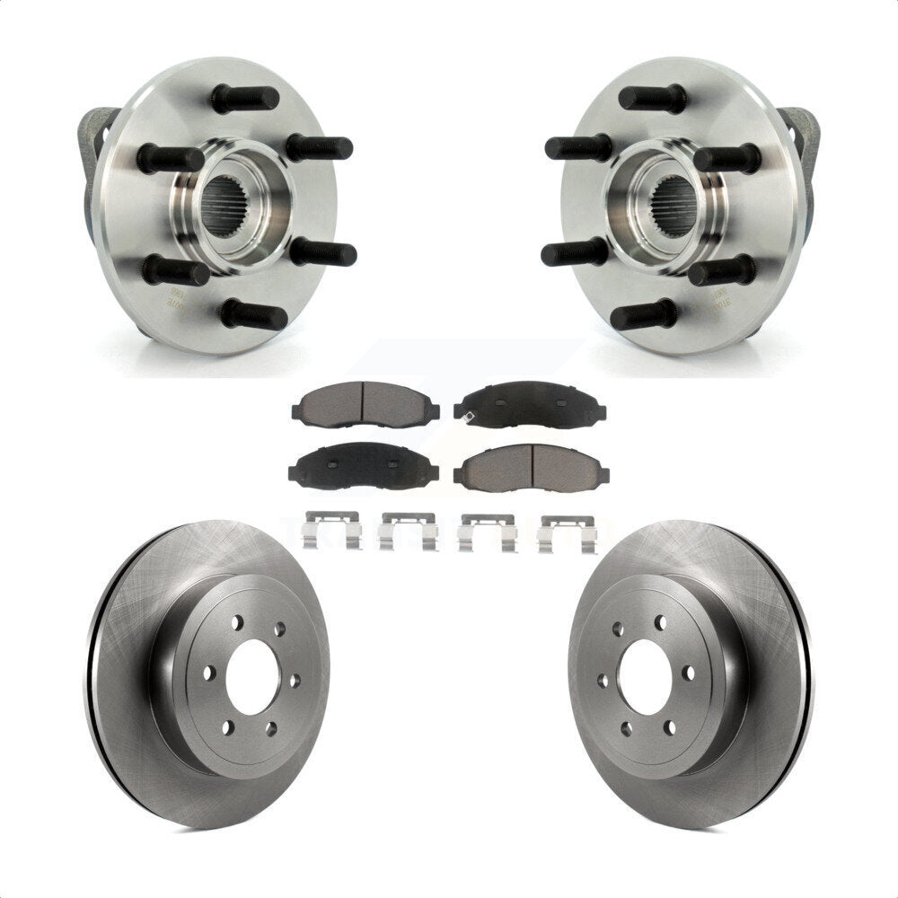 [Avant] Kit d'ensemble roulement de roue et moyeu pour 2003-2004 Dodge Dakota 4WD avec 2-Wheel ABS KBB-122151