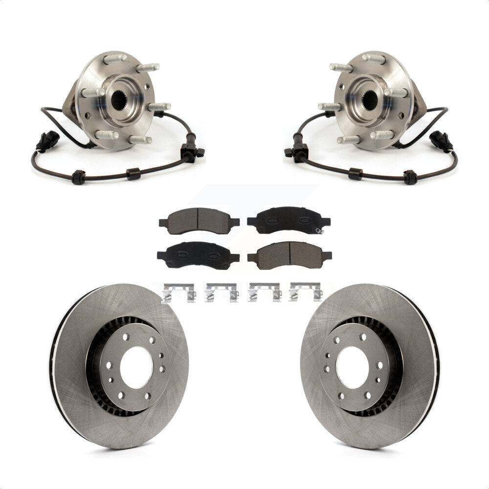 [Avant] Kit d'ensemble roulement de roue et moyeu pour Chevrolet Trailblazer GMC Envoy EXT XL Buick Rainier Saab 9-7x Isuzu Ascender KBB-122161