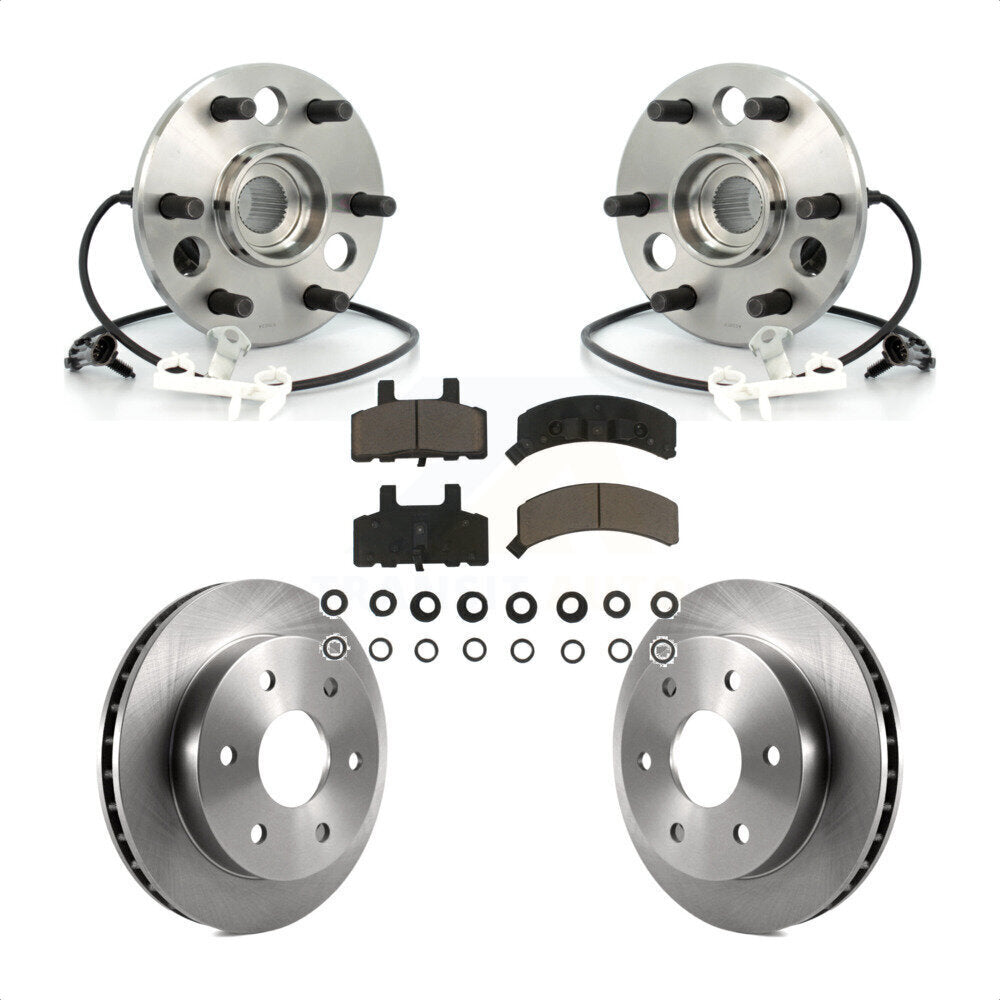 [Avant] Kit d'ensemble roulement de roue et moyeu pour Chevrolet K1500 GMC Suburban Tahoe Yukon K2500 Cadillac Escalade KBB-122170