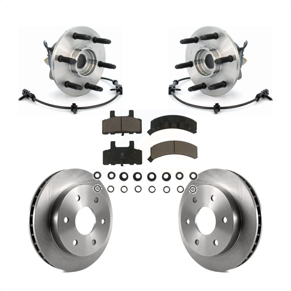 [Avant] Kit d'ensemble roulement de roue et moyeu pour 2000 Chevrolet Tahoe Base LT LS avec 4WD Rear Drum Brakes KBB-122171
