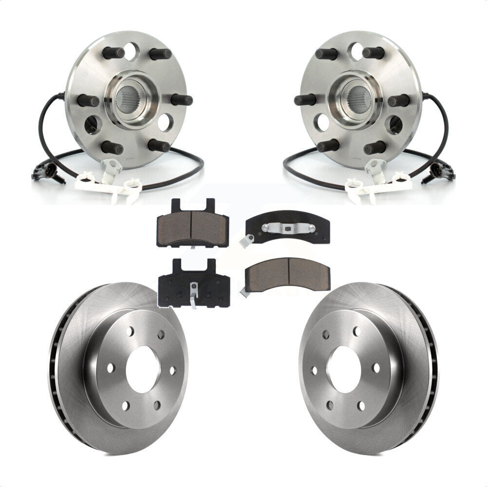 [Avant] Kit d'ensemble roulement de roue et moyeu pour Chevrolet Tahoe GMC Yukon K2500 Suburban KBB-122172
