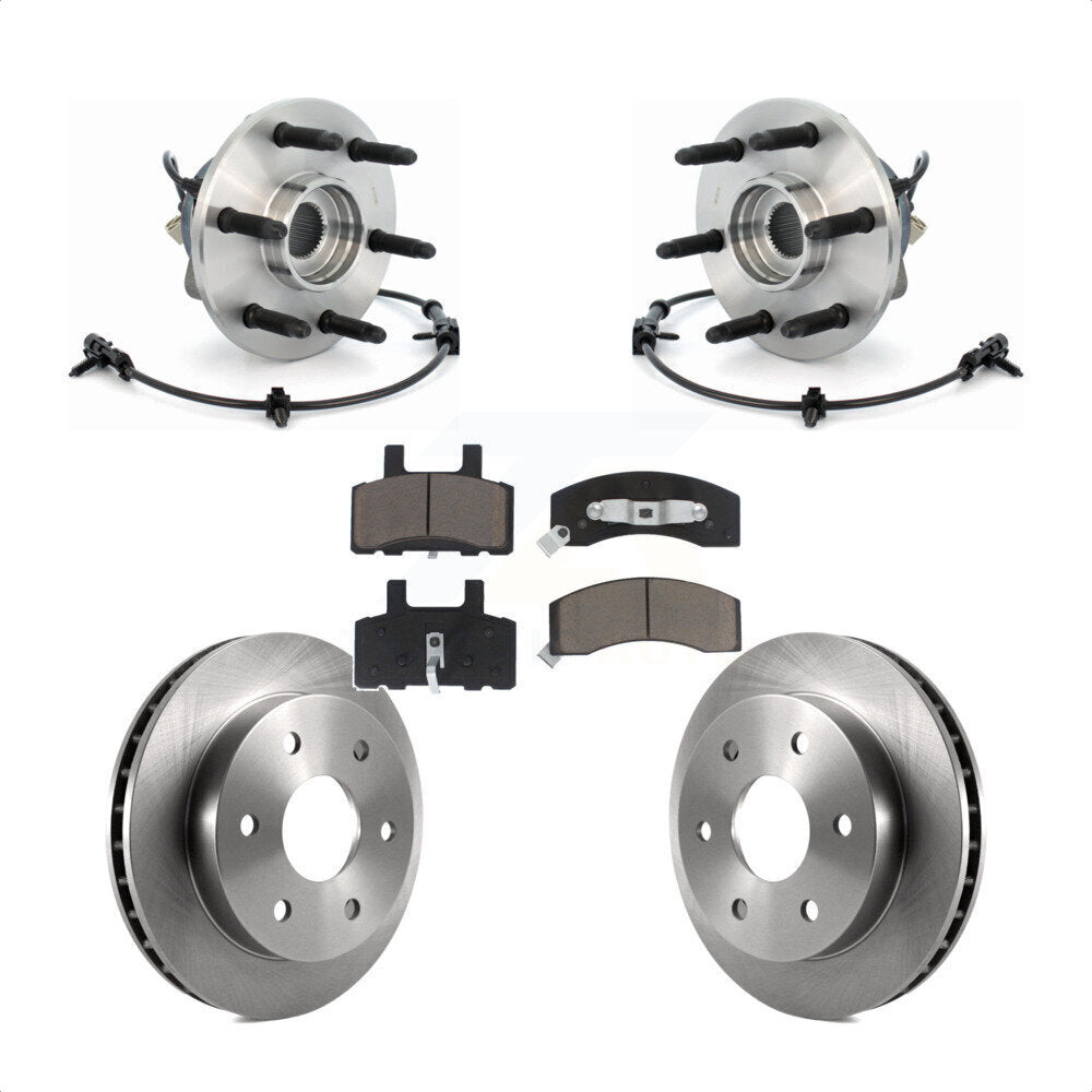 [Avant] Kit d'ensemble roulement de roue et moyeu pour 2000 Chevrolet Tahoe Base LT LS avec 4WD Rear Drum Brakes KBB-122173