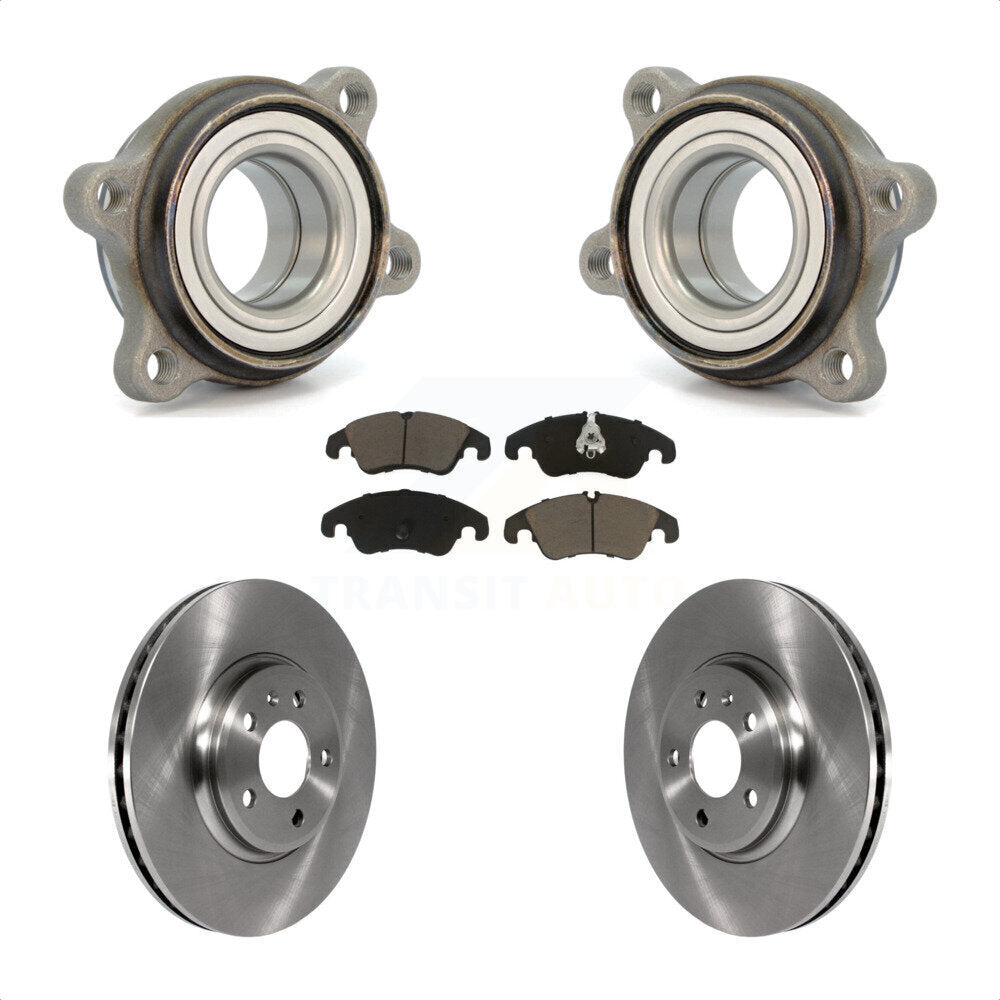 [Avant] Kit d'ensemble roulement de roue et moyeu pour 2009 Audi A4 Sedan 85mm Pilot Diameter KBB-122185 par Transit Auto
