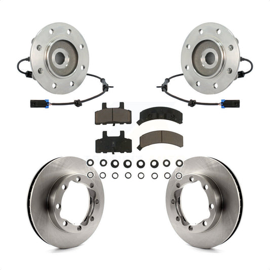 [Avant] Kit d'ensemble roulement de roue et moyeu pour 1999-2000 GMC K2500 6 Lug Wheels KBB-122202 par Transit Auto