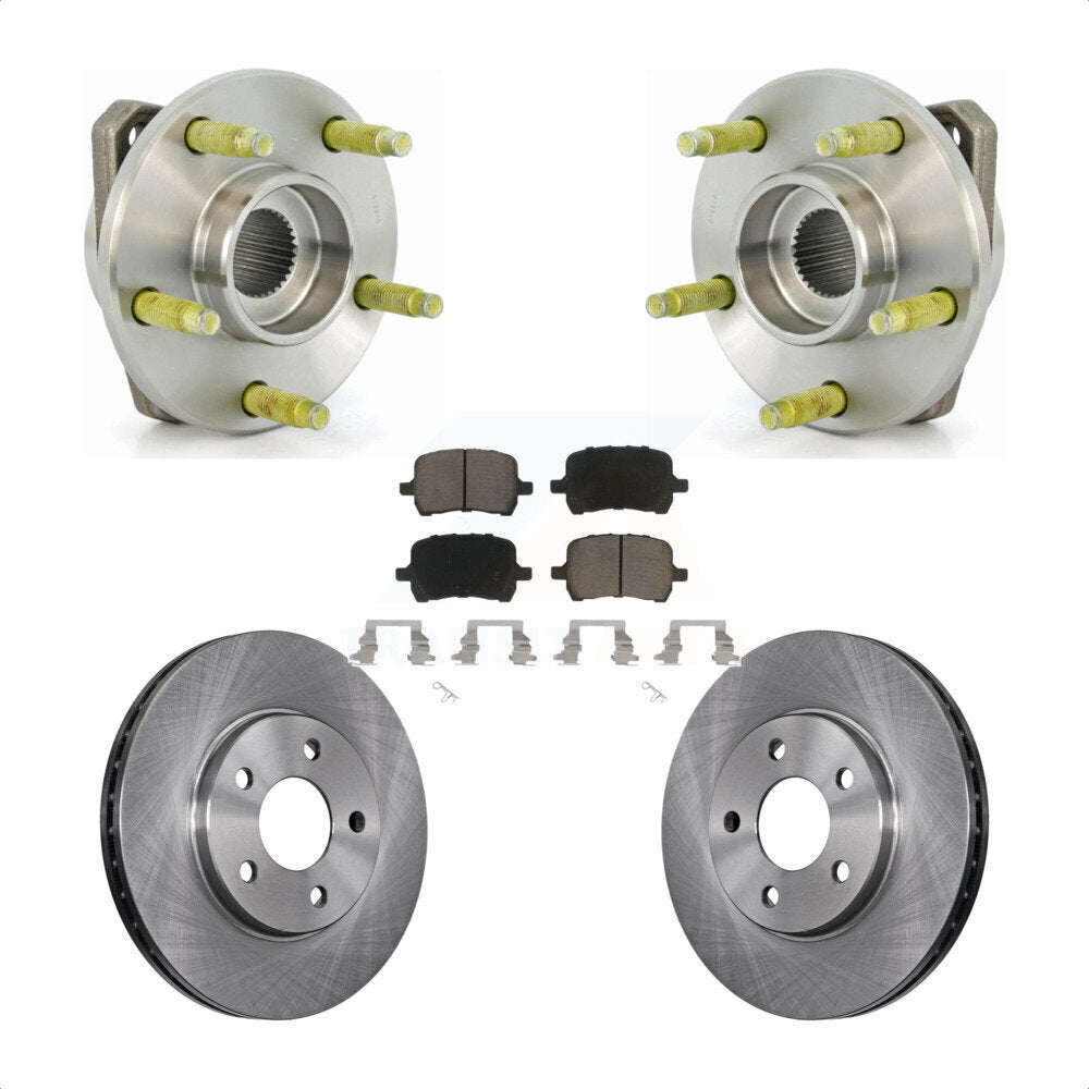 [Avant] Kit d'ensemble roulement de roue et moyeu pour Pontiac G6 Chevrolet Malibu KBB-122208