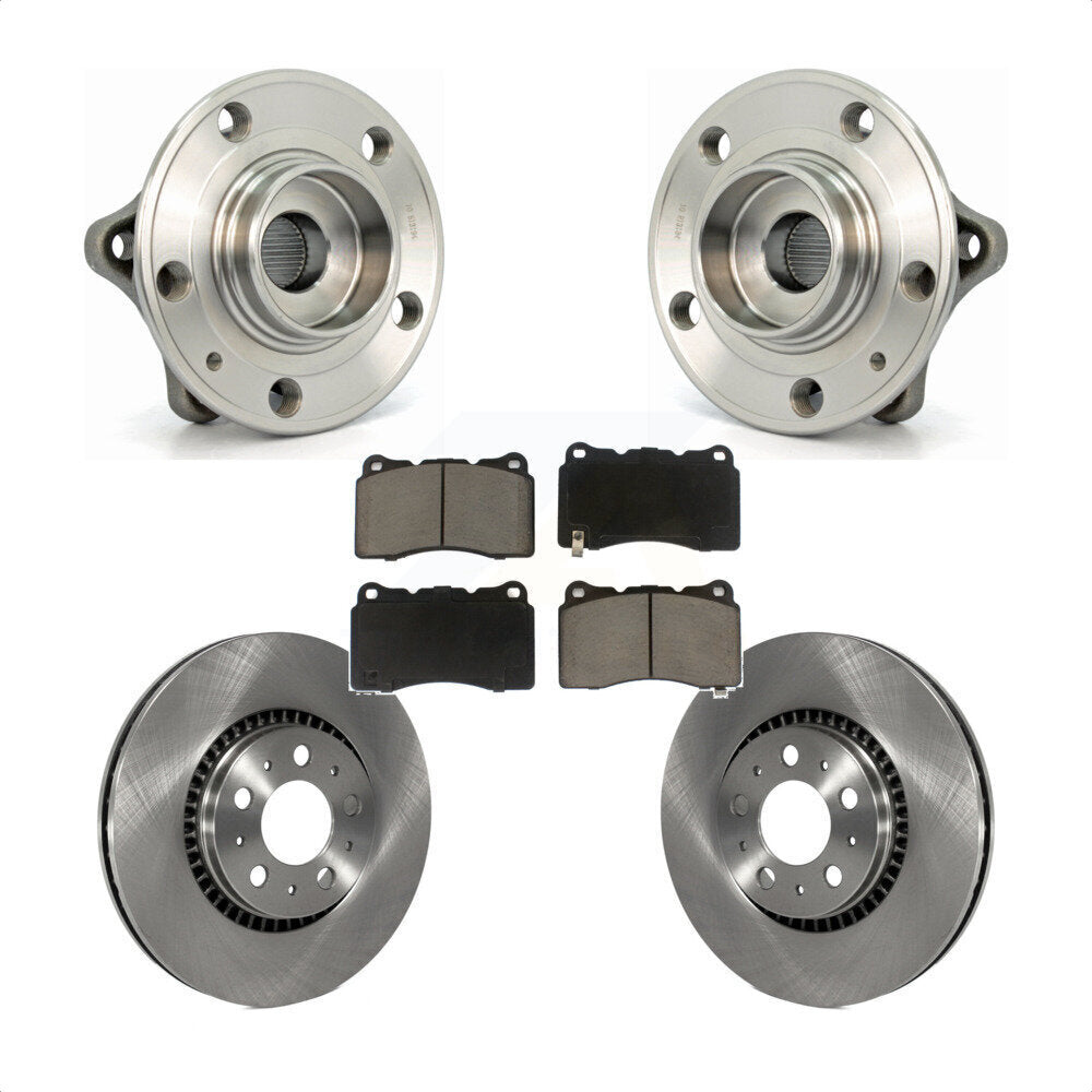 [Avant] Kit d'ensemble roulement de roue et moyeu pour 2005-2007 Volvo V70 R 305mm Diameter Rotor KBB-122214