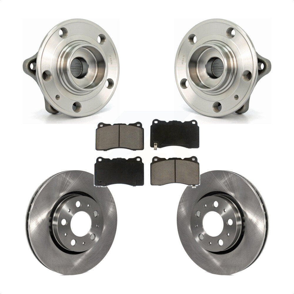 [Avant] Kit d'ensemble roulement de roue et moyeu pour 2005-2007 Volvo V70 R 286mm Diameter Rotor KBB-122215