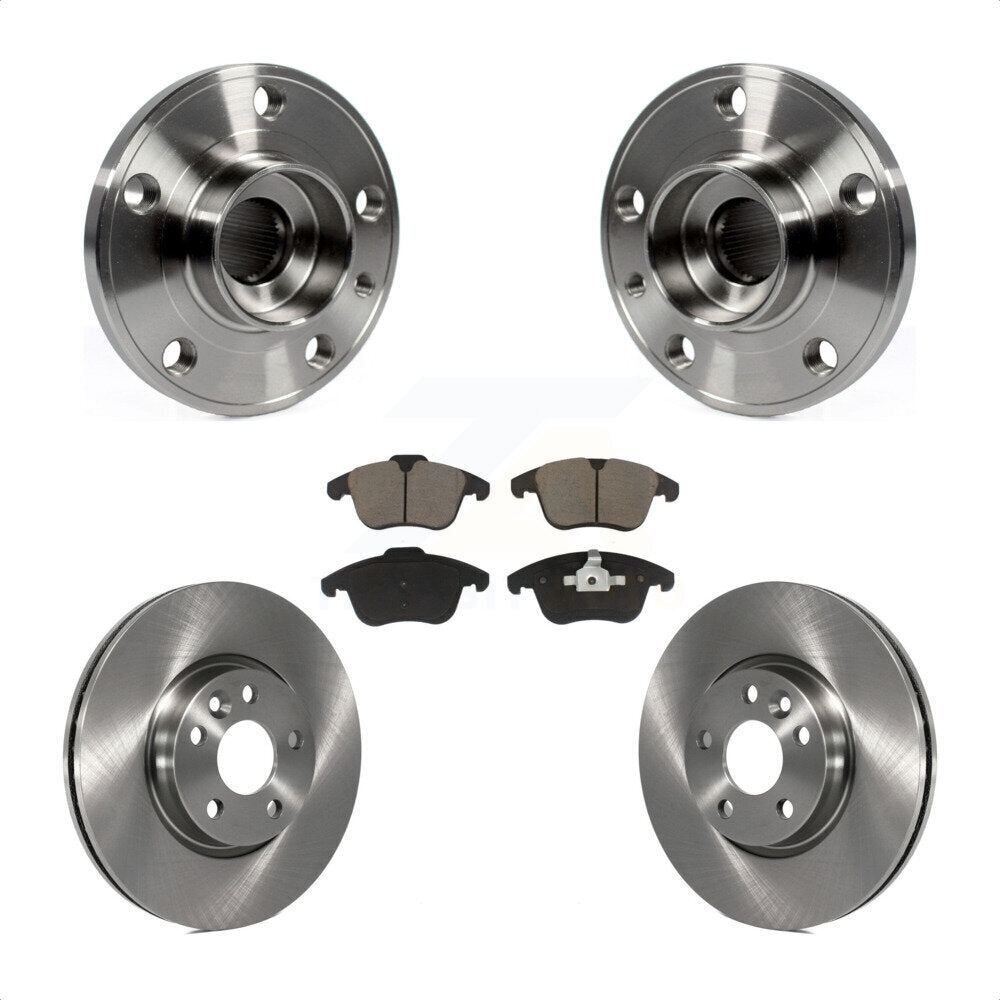 [Avant] Kit d'ensemble roulement de roue et moyeu pour Volvo S60 XC70 S80 V60 V70 300mm Diameter Rotor KBB-122239
