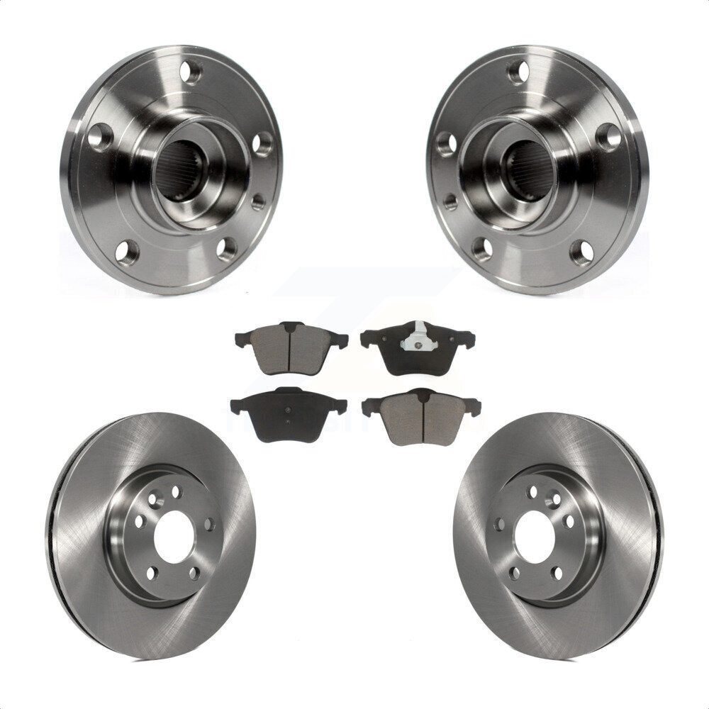 [Avant] Kit d'ensemble roulement de roue et moyeu pour 2008 Volvo V70 300mm Diameter Rotor KBB-122242