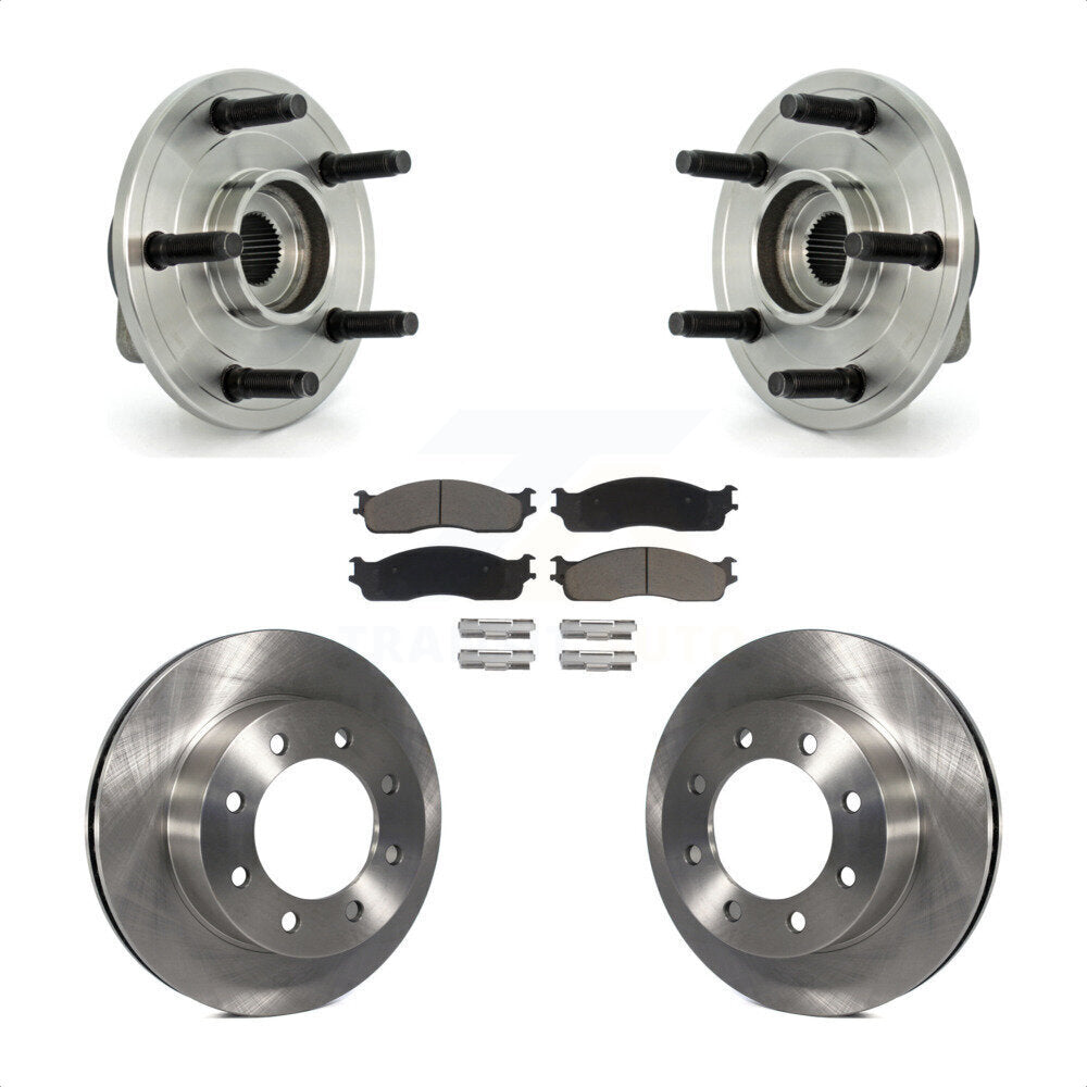 [Avant] Kit d'ensemble roulement de roue et moyeu pour 2007-2008 Dodge Ram 1500 Extended Crew Cab Pickup avec 2-Wheel ABS 5 Lug Wheels KBB-122246