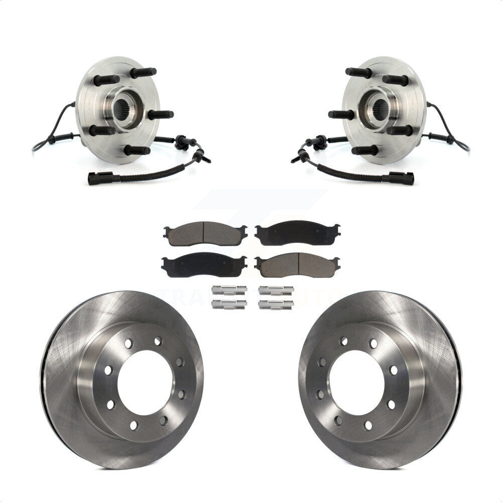 [Avant] Kit d'ensemble roulement de roue et moyeu pour 2007-2008 Dodge Ram 1500 Extended Crew Cab Pickup avec 4-Wheel ABS 5 Lug Wheels KBB-122247