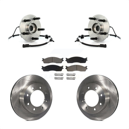 [Avant] Kit d'ensemble roulement de roue et moyeu pour 2007-2008 Dodge Ram 1500 Extended Crew Cab Pickup avec 4-Wheel ABS 5 Lug Wheels KBB-122247