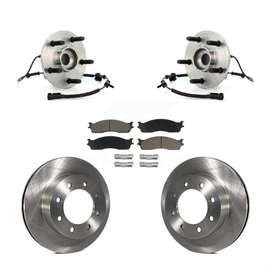 [Avant] Kit d'ensemble roulement de roue et moyeu pour 2007-2008 Dodge Ram 1500 Extended Crew Cab Pickup avec 4-Wheel ABS 5 Lug Wheels KBB-122247