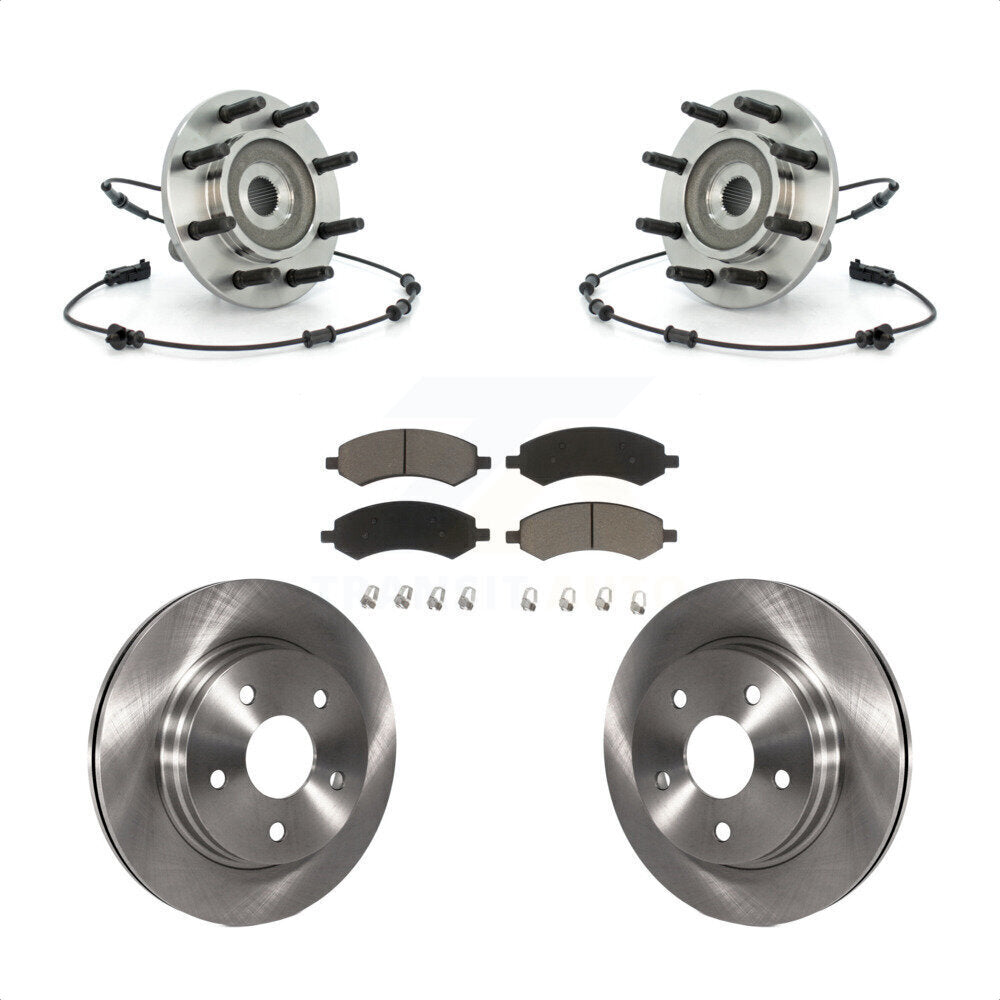 [Avant] Kit d'ensemble roulement de roue et moyeu pour 2007-2008 Dodge Ram 1500 Standard Cab Pickup Crew 8 Lug Wheels KBB-122251