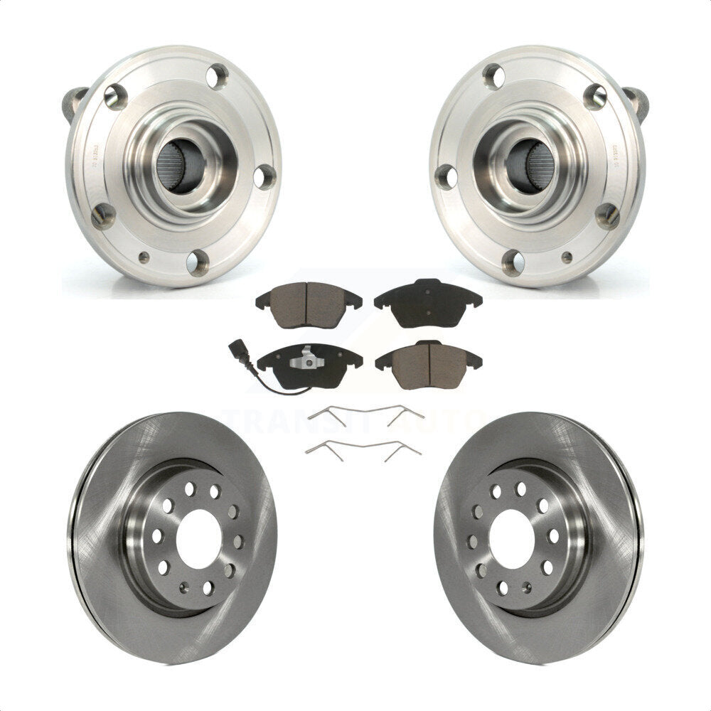 [Avant] Kit d'ensemble roulement de roue et moyeu pour Volkswagen GTI Audi A3 Quattro 280mm Diameter Rotor KBB-122269