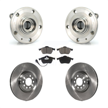[Avant] Kit d'ensemble roulement de roue et moyeu pour 2005 Volkswagen Jetta 312mm Diameter Rotor 7th 8th Digit Of VIN Is "9M" Or "1J" KBB-122287
