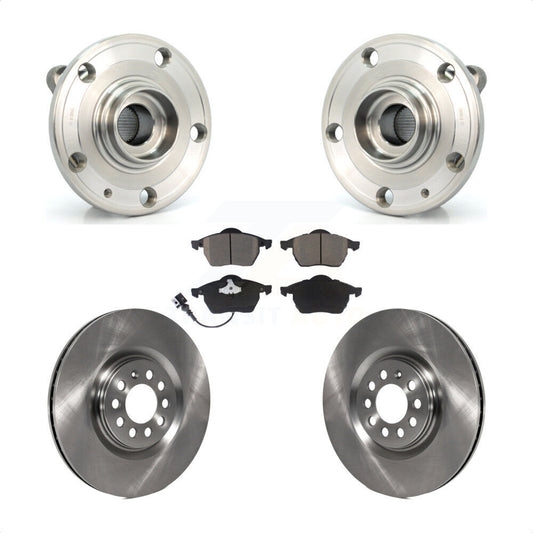 [Avant] Kit d'ensemble roulement de roue et moyeu pour 2005 Volkswagen Jetta 312mm Diameter Rotor 7th 8th Digit Of VIN Is "9M" Or "1J" KBB-122287