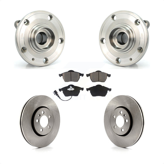 [Avant] Kit d'ensemble roulement de roue et moyeu pour 2005-2006 Volkswagen Jetta 288mm Diameter Rotor 7th 8th Digit Of VIN Is "9M" Or "1J" KBB-122289