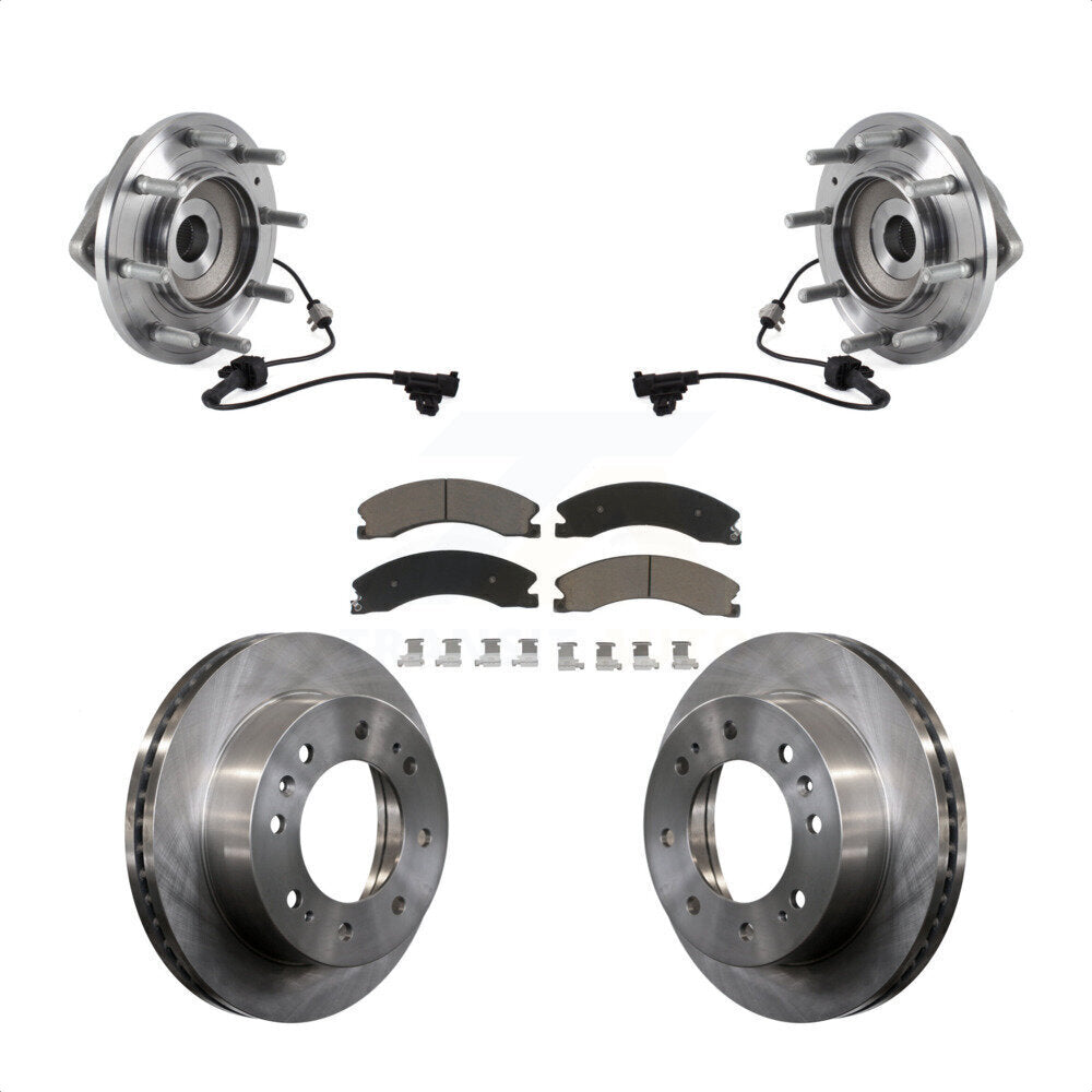 [Avant] Kit d'ensemble roulement de roue et moyeu pour 2011-2019 Chevrolet Silverado 3500 HD GMC Sierra Dual Rear Wheels 4WD KBB-122290